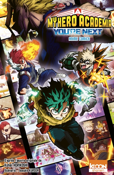 My hero academia: you're next: anime comics