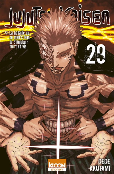 Jujutsu kaisen. Vol. 29. La bataille du no man's land de Shinjuku: mort et vie