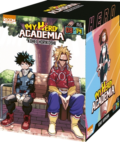 My hero academia: coffret intégrale: vol. 8-14