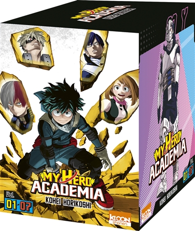 My hero academia: coffret intégrale: vol. 1 à 7