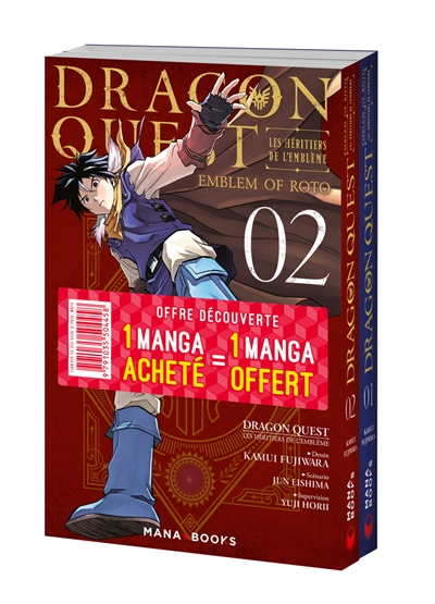 Pack découverte Dragon Quest les héritiers de l'emblème: T01 & T02