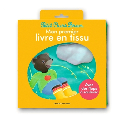 Petit Ours Brun: mon premier livre en tissu: avec des flaps à soulever