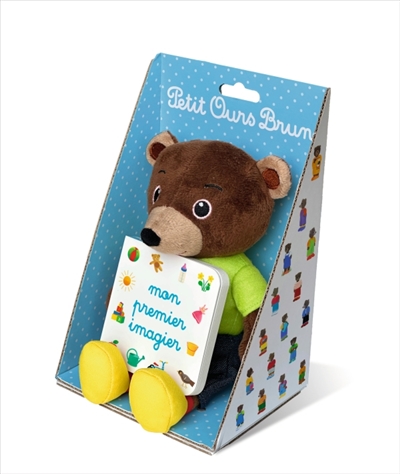 Petit Ours Brun: une adorable peluche et un tout petit imagier
