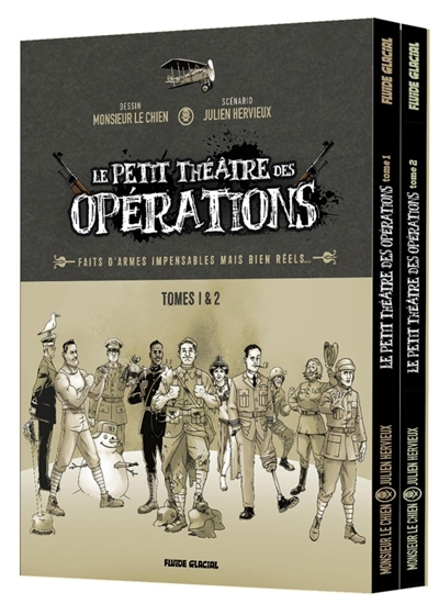 Le Petit Théâtre des opérations - coffret tomes 01 et 02 - Faits d'armes impensables mais bien réels...
