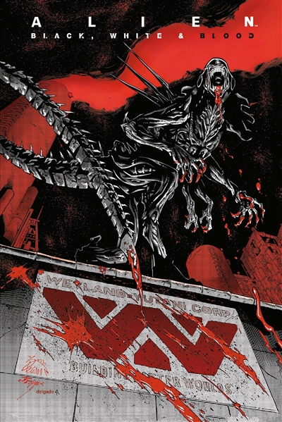 Alien: black, white & blood