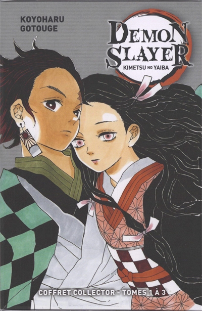 Demon slayer: Kimetsu no yaiba: coffret collector tomes 1 à 3