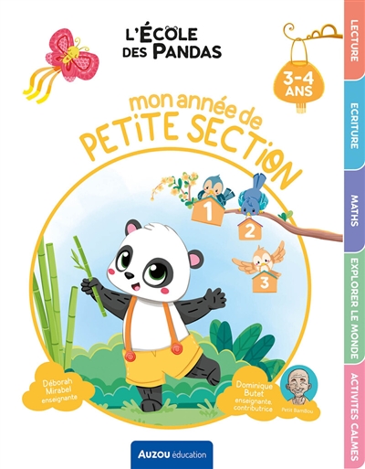 L'école des pandas: mon année de petite section, 3-4 ans