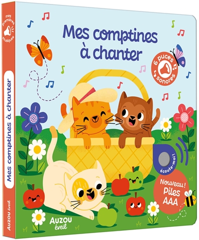 Mes premiers sonores - mes comptines a chanter