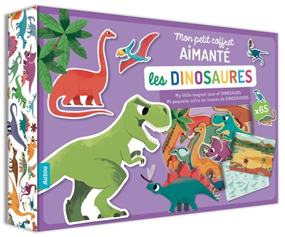 Mon petit coffret aimanté: Les dinosaures