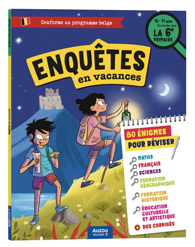 J'enquête en vacances: En route vers la 6e Primaire