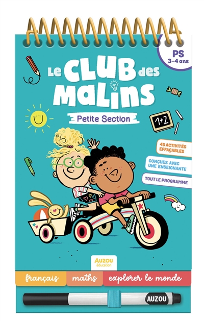Le club des malins petite section: PS, 3-4 ans