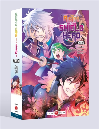 The rising of the shield hero: écrin volumes 21 et 22
