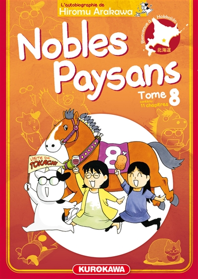 Nobles paysans: l'autobiographie de Hiromu Arakawa. Vol. 8