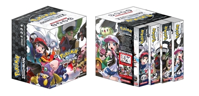 Pokémon, la grande aventure: Noir et Blanc: coffret série complète, 1, 2, 3, 4