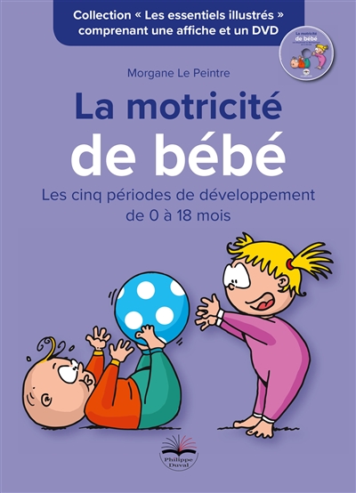La motricité de bébé: les cinq périodes de développement de 0 à 18 mois