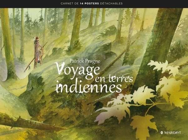Voyage en terres indiennes - Carnet de 14 posters détachables