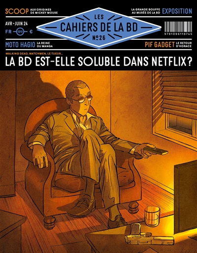 Les cahiers de la BD, n° 26. La BD est-elle soluble dans Netflix?
