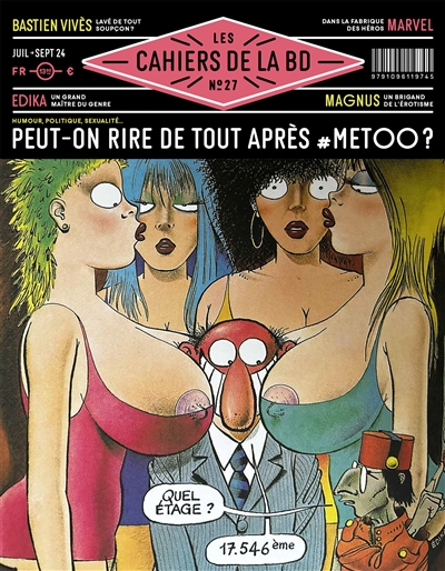 Les cahiers de la BD, n° 27. Peut-on rire de tout après #MeToo?
