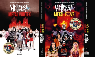 Coffret hellfest 2 albums avec affiche hell