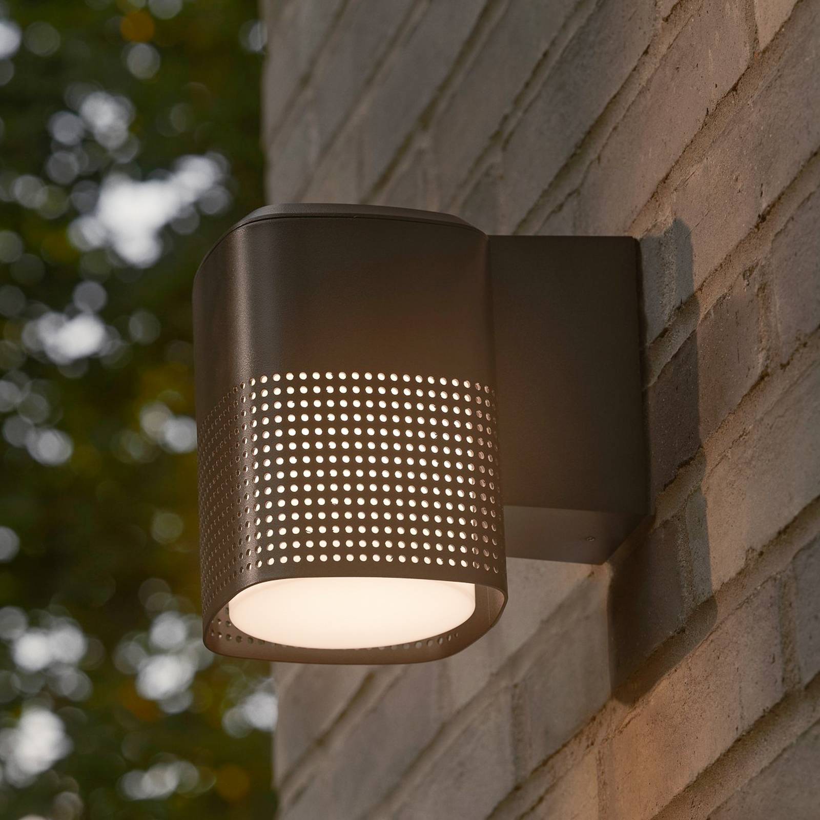 Nordlux Applique d'extérieur Sidara Seaside, noire, IP54, E27