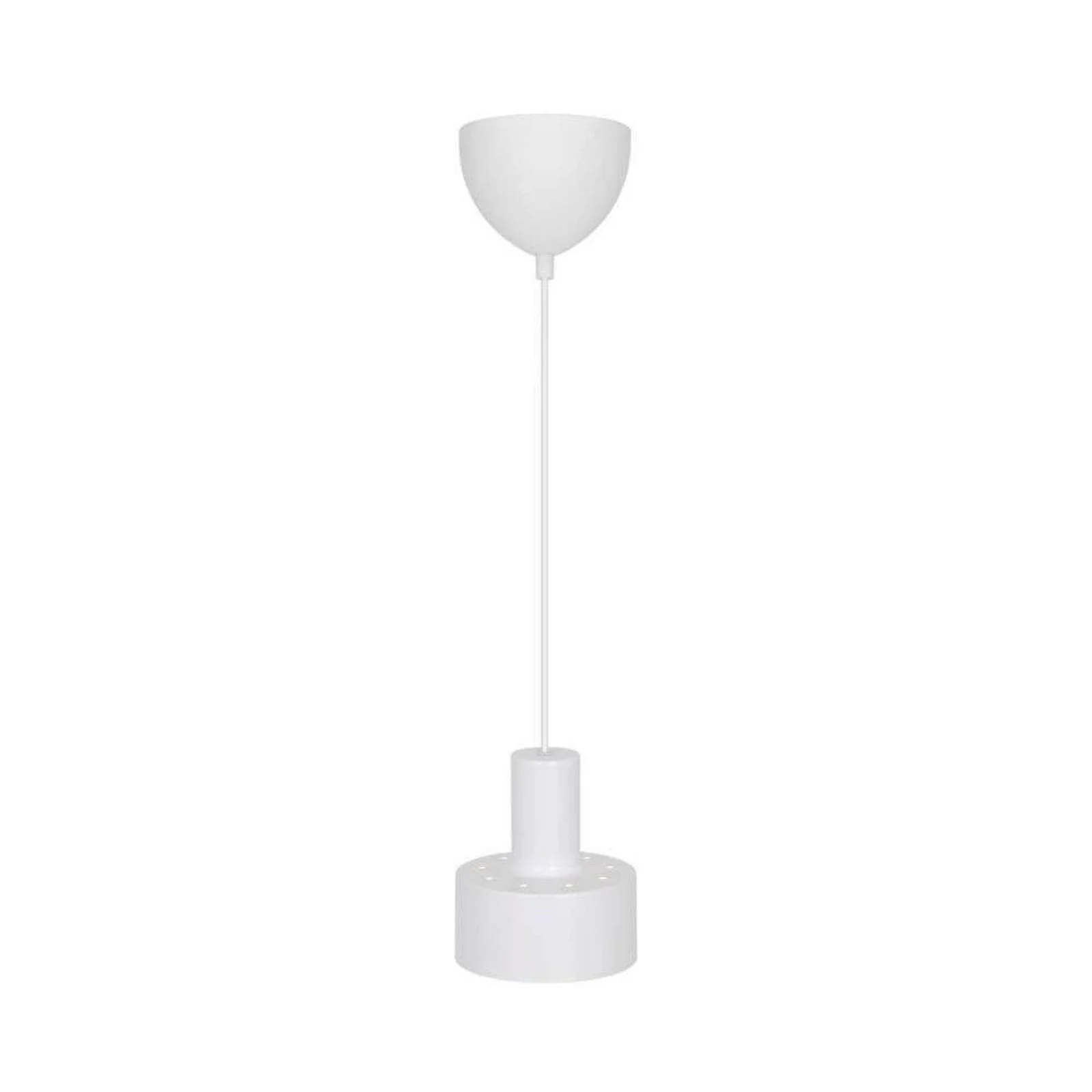 Nordlux Suspension Matis, blanche, Ø 13 cm, métal