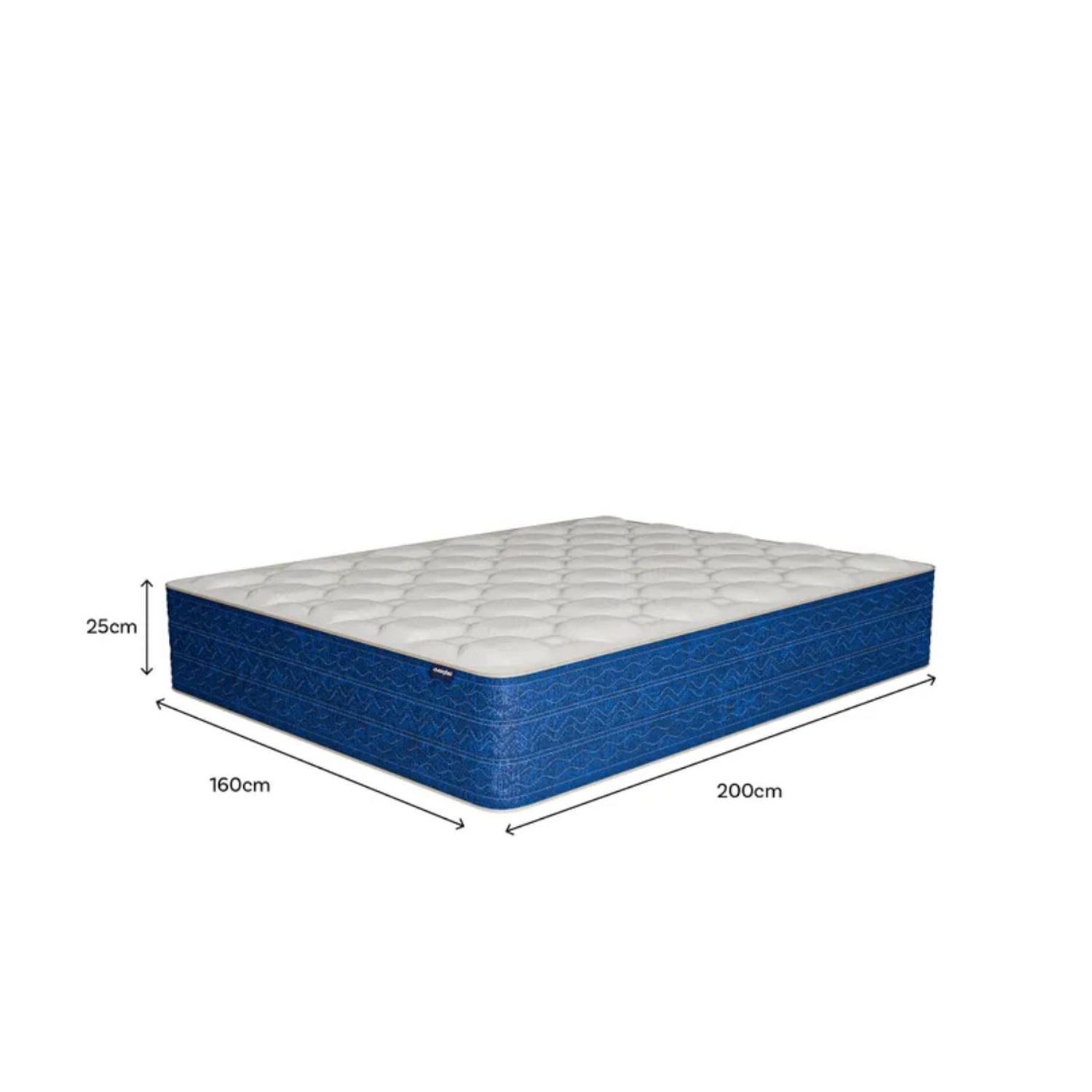 Matelas Hybride à Mémoire de Forme 160x200cm Mi-ferme Lumea Infinite MORPHEA