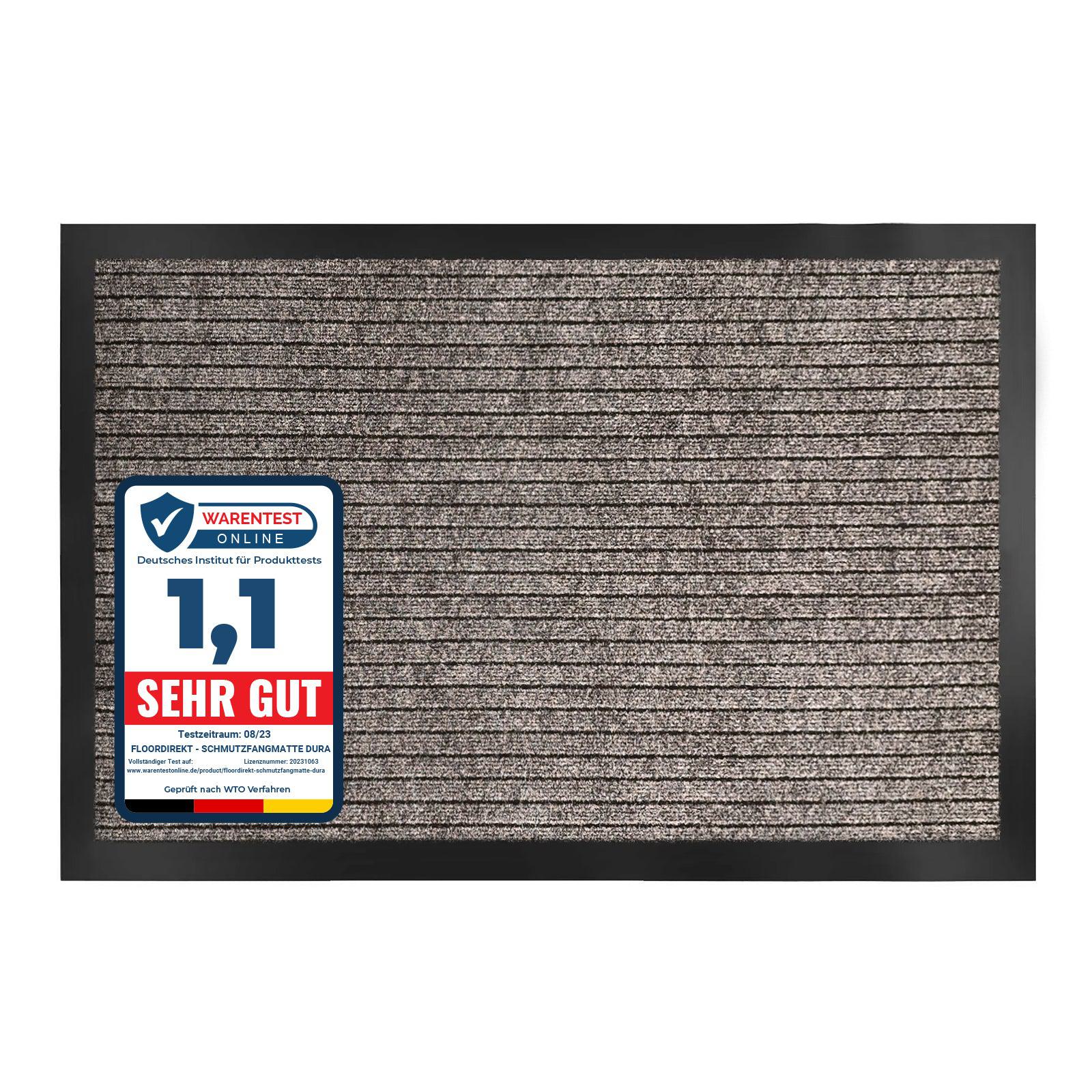 Tapis De Propreté Dura Beige 50 X 80 Cm