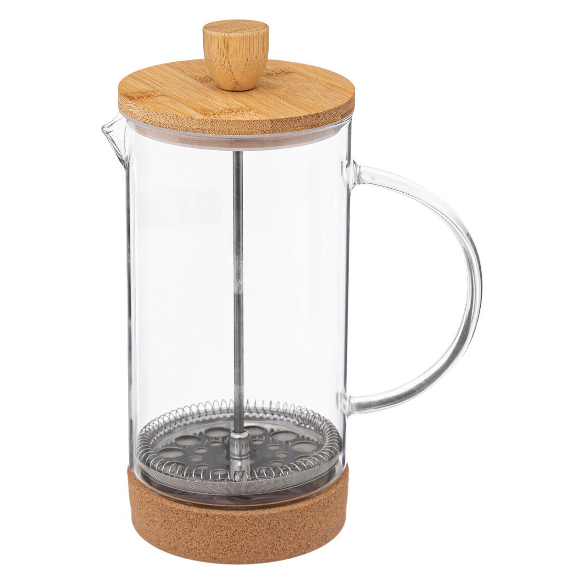 Cafetière En Verre Et Bambou 1l - Sg Secret De Gourmet