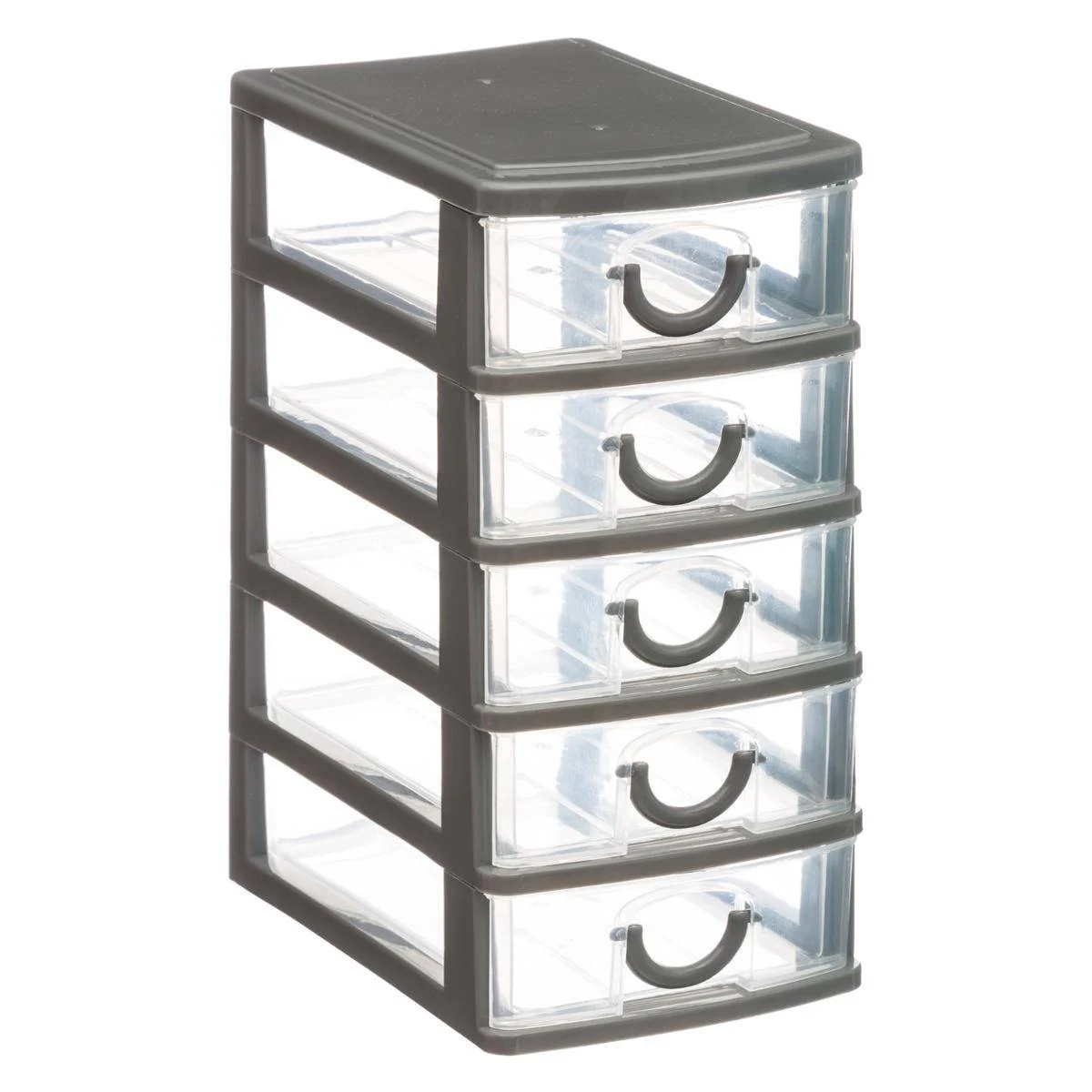Rangement Tour Plastique 5 Tiroirs Petit Modèle - 5five
