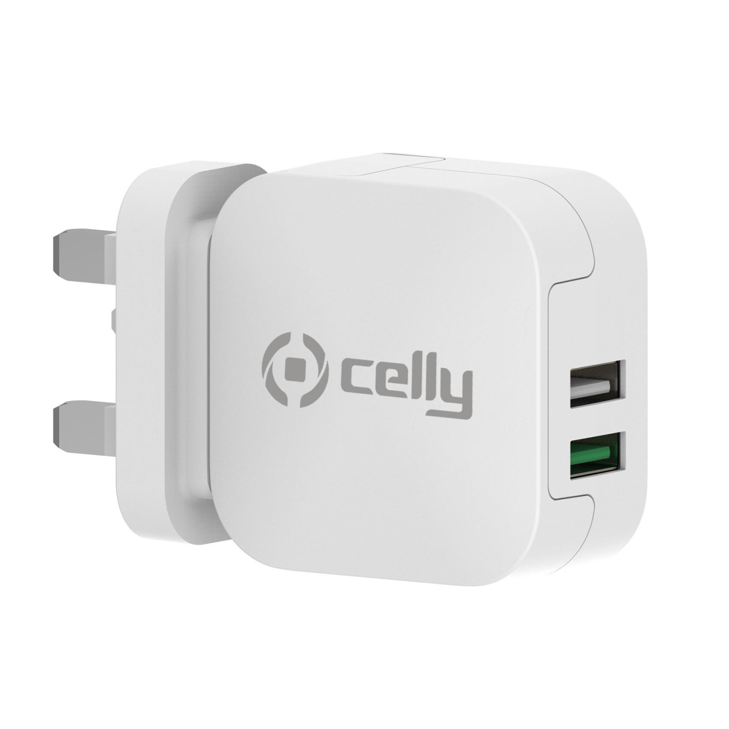 Celly Tc2usbturbouk Chargeur D'appareils Mobiles Caméra Numérique, Manettes De Jeu, Écouteurs, Téléphone Portable,