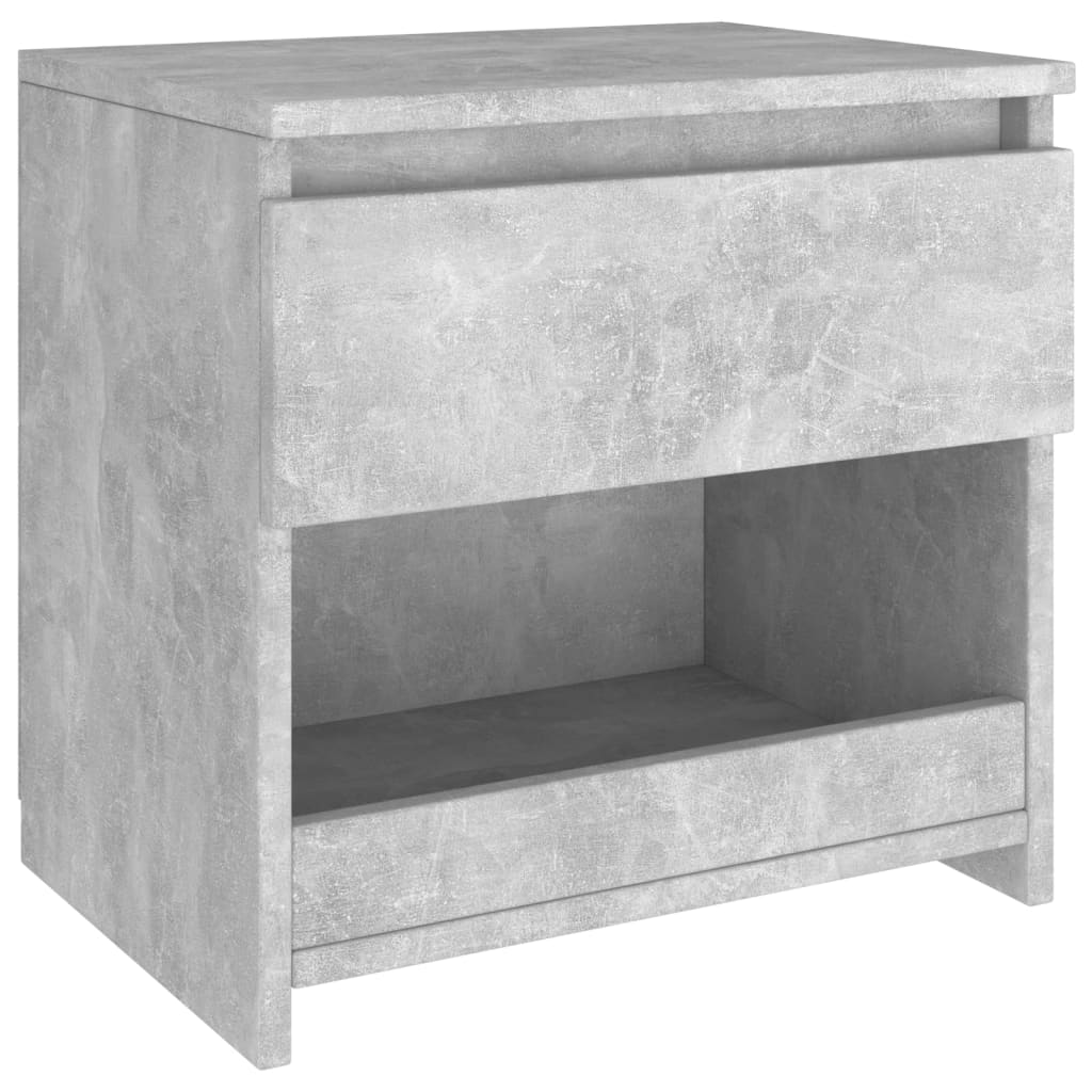 Table De Chevet Avec Tiroir Et Compartiment 40 X 30 X 39 Cm Aggloméré Dec033975