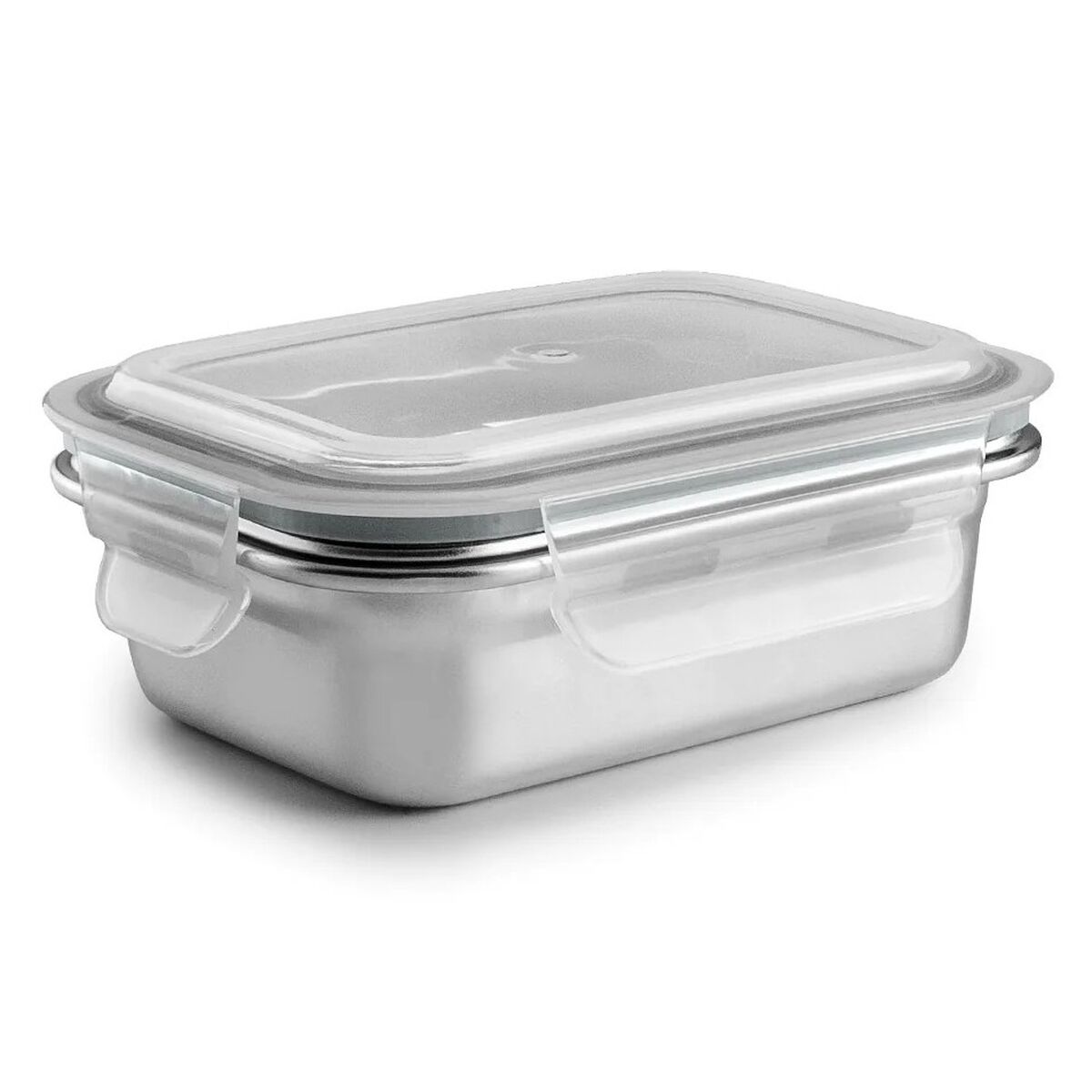 Boîte À Lunch Ibili 669306 Acier Inoxydable Rectangulaire 600 Ml