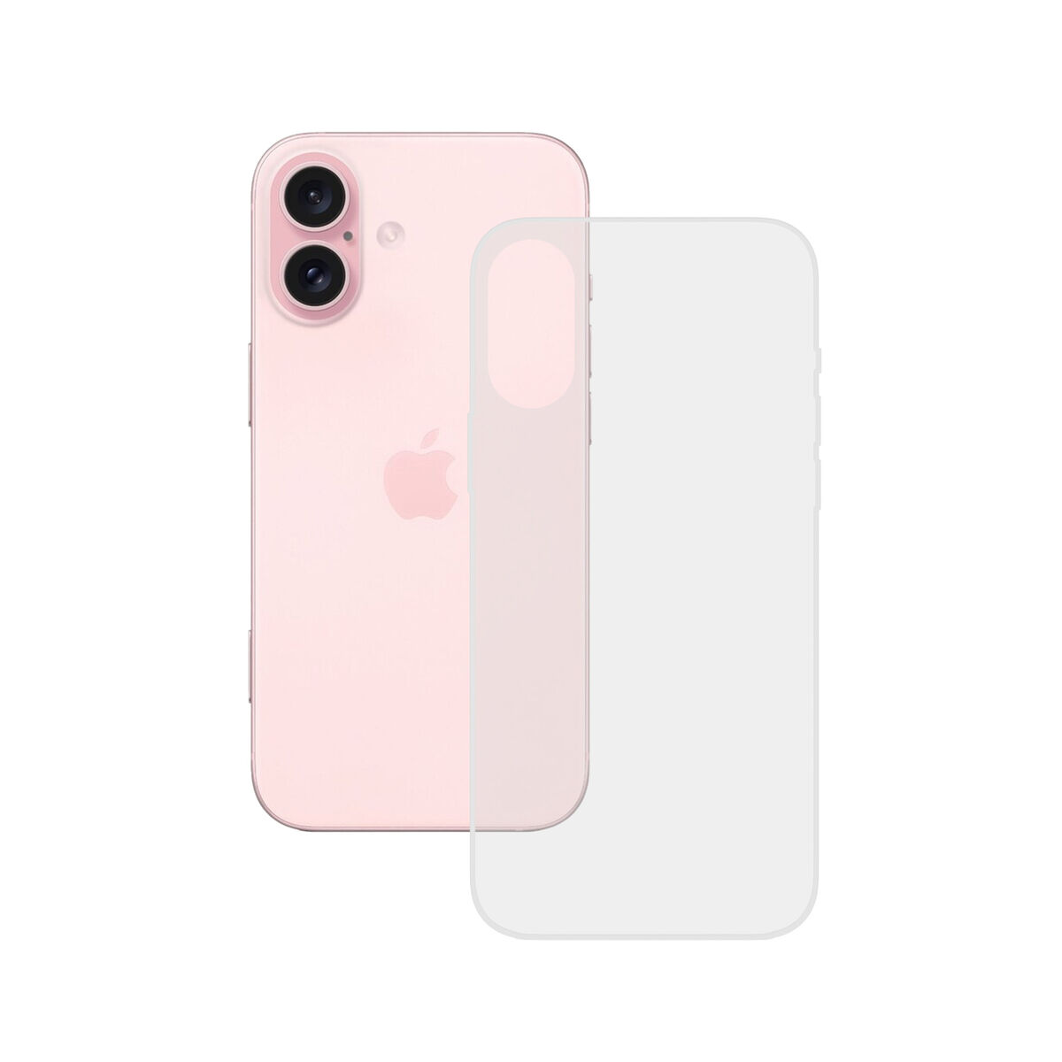 Protection Pour Téléphone Portable Ksix Iphone 16 Transparent