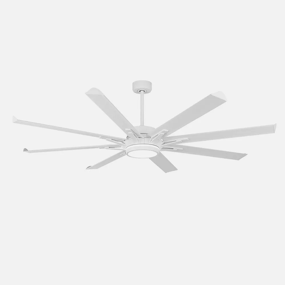Ventilateur Plafonnier Fabrilamp Grado 8 Lames Avec Télécommande
