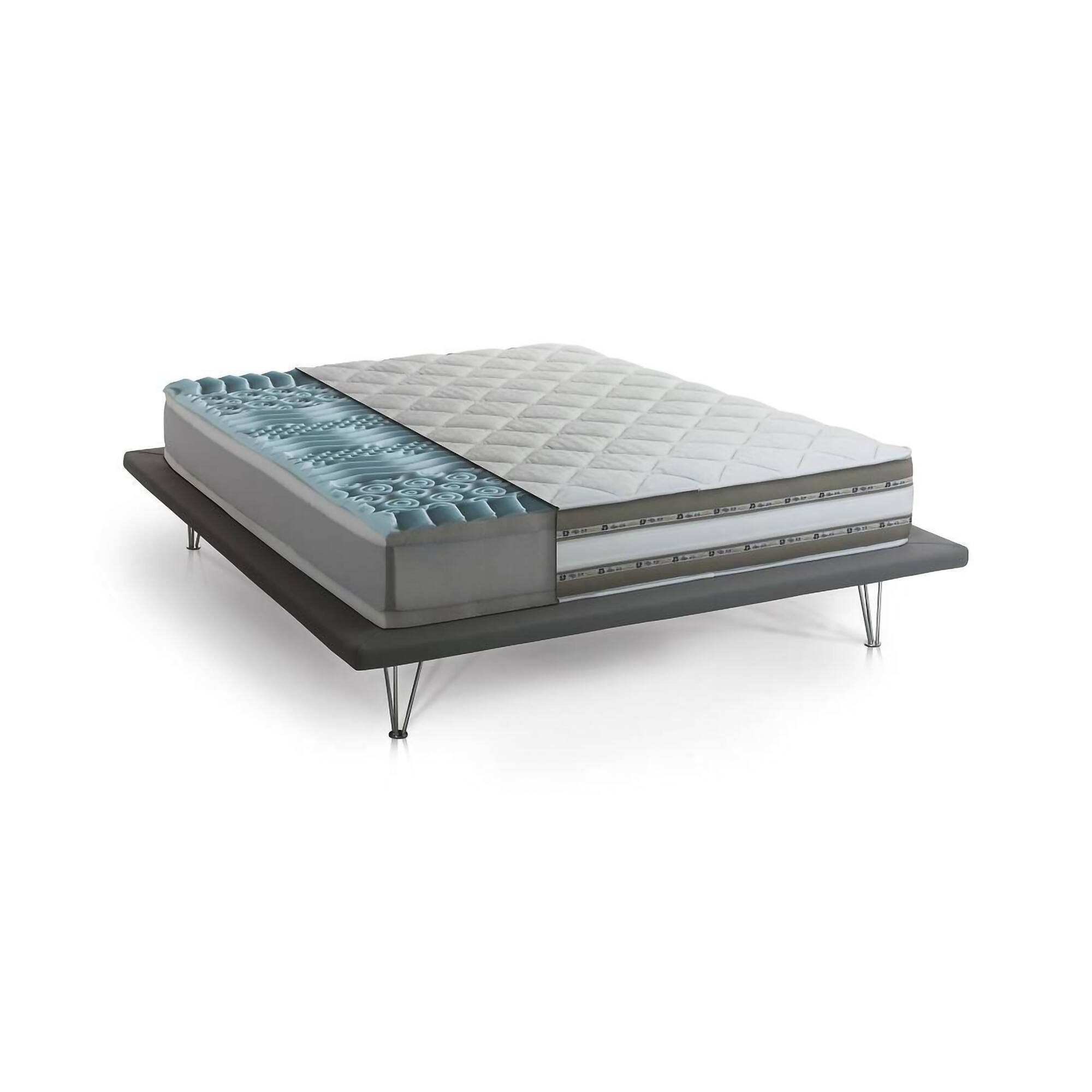 Matelas Carré Et Demi-matelas,blanc,200x120h27 Cm
