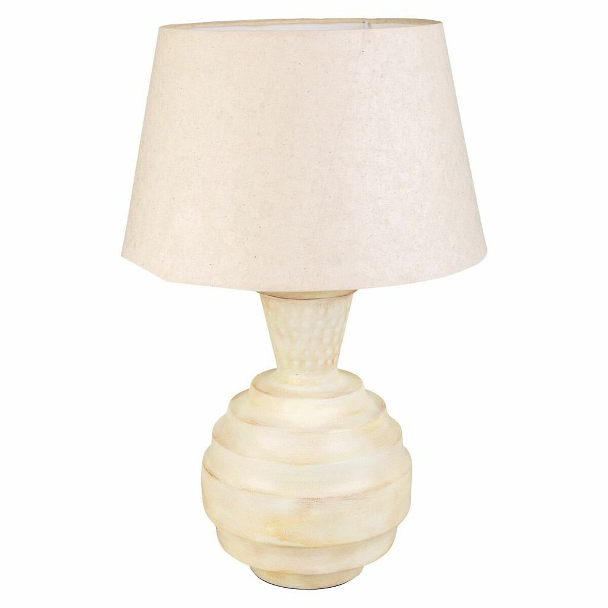 Lampe De Bureau Alexandra House Living Crème Fer 25 X 63 X 25 Cm