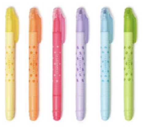 Surligneur Legami Surligneurs Magiques Effaçables Multicolor