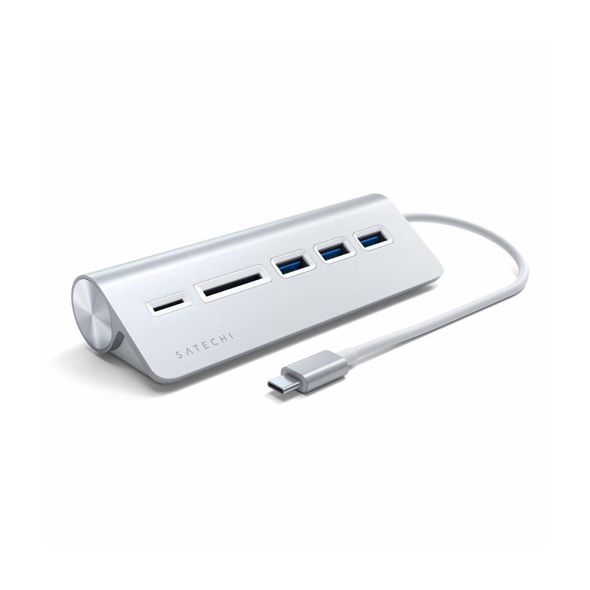 Satechi St-tchcrs Station D'accueil Usb 3.2 Gen 1 (3.1 Gen 1) Type-c Argent