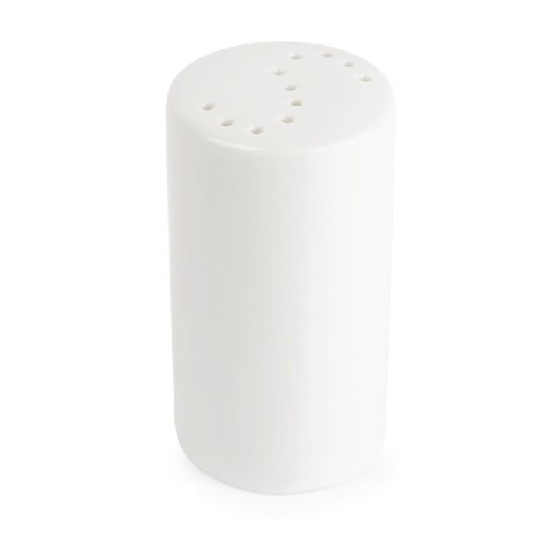 Salières Blanches 80mm Olympia - Lot De 12