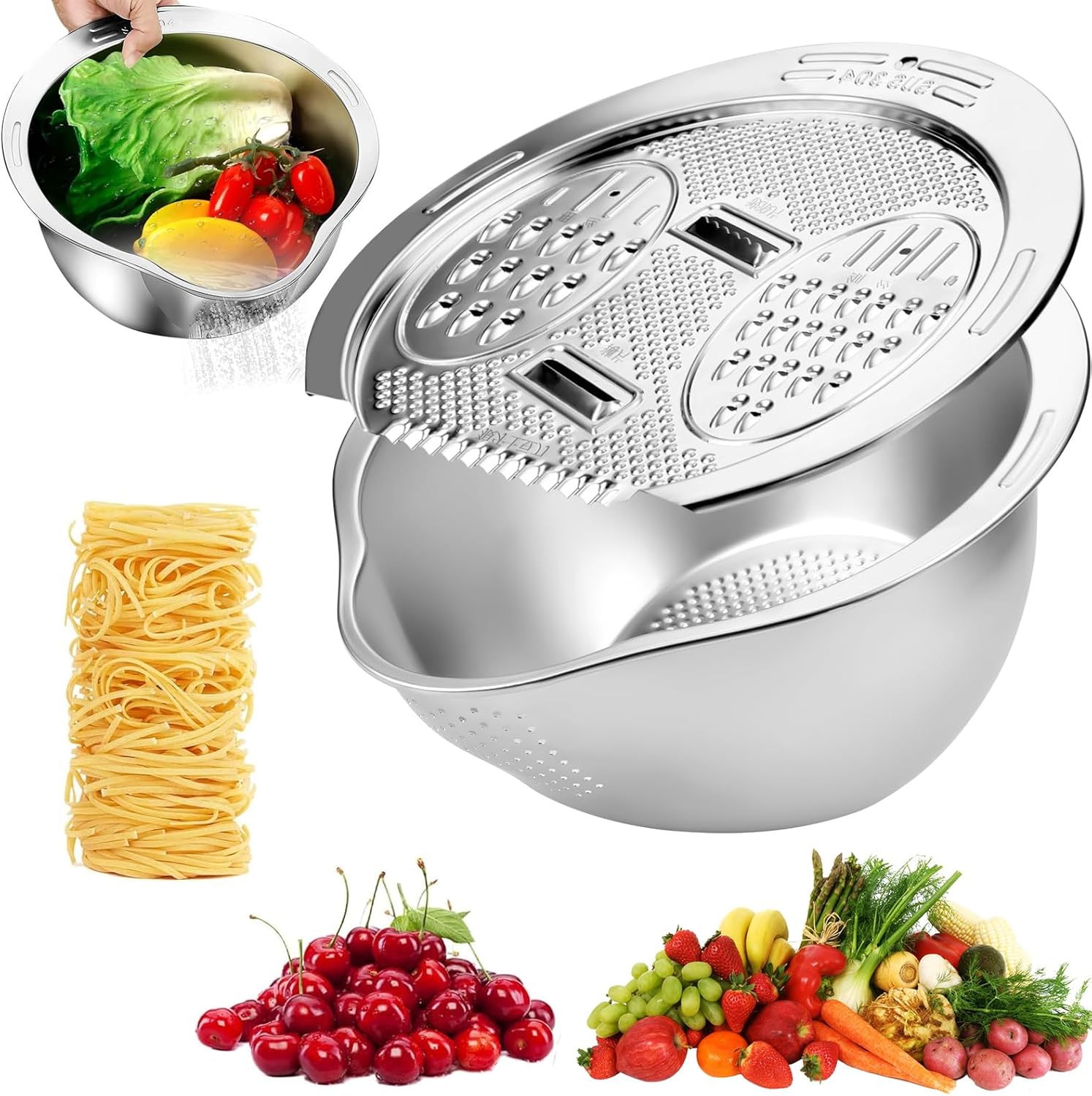 Passoire Riz En Acier Inoxydable