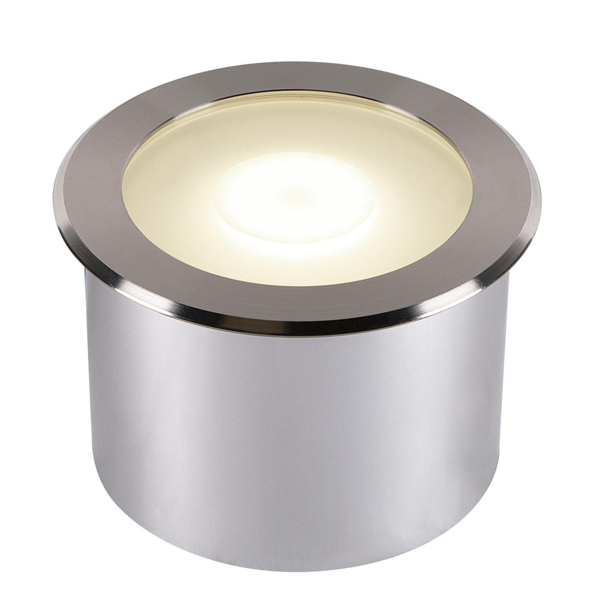 SLV Dasar Flat 120 luminaire encastré dans le sol LED, 3.000 K