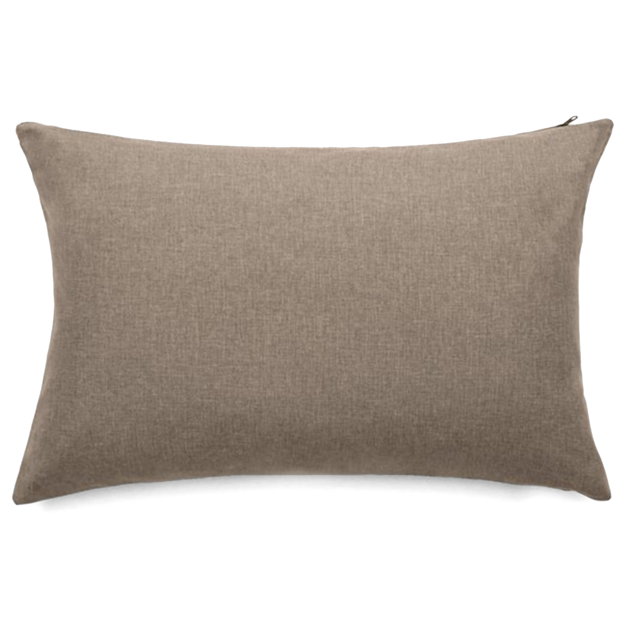 Housses De Coussin 40x60 Cm Galia Zip Étanche Marron Chevreuil