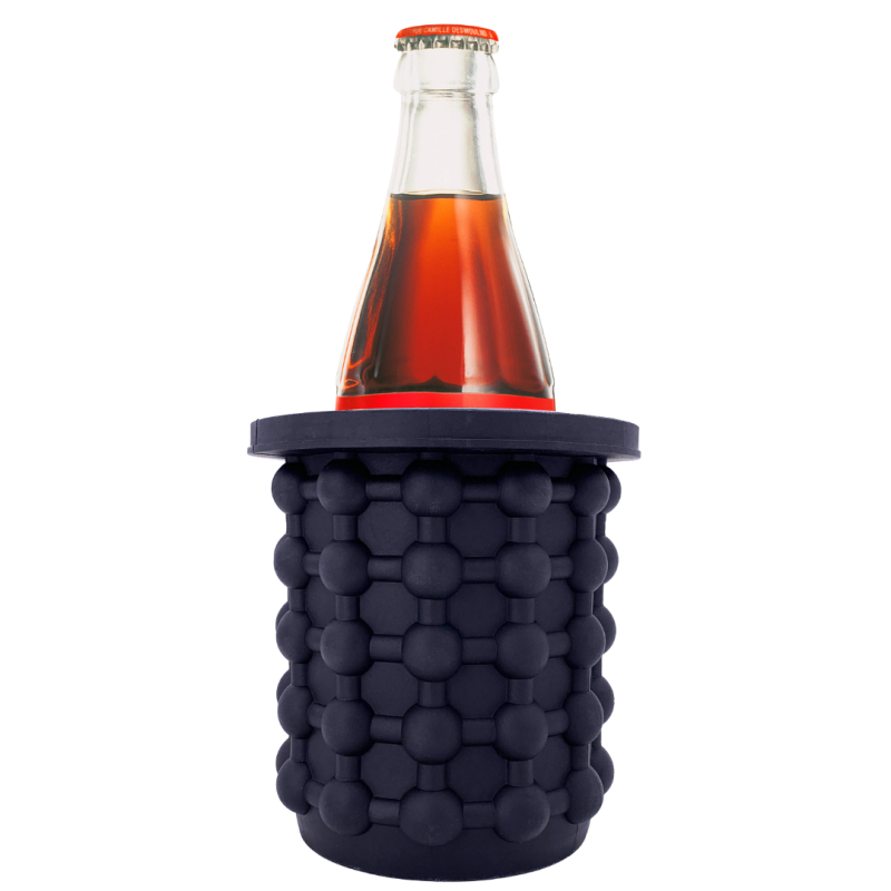 Venteo - Vertical Ice - Bac À Glaçons + Seau À Glace - Permet De Réaliser 60 Gla