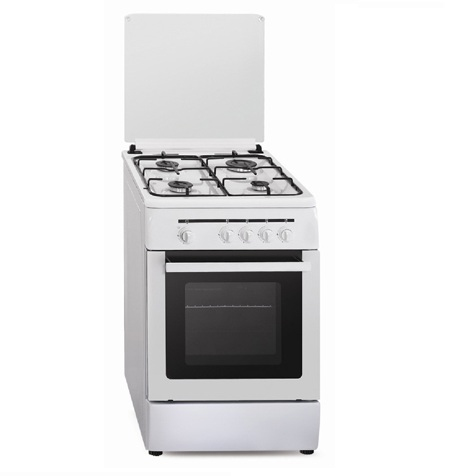 Vitrokitchen Cb55bb Four Et Cuisinière Propane/butane Gaz Blanc