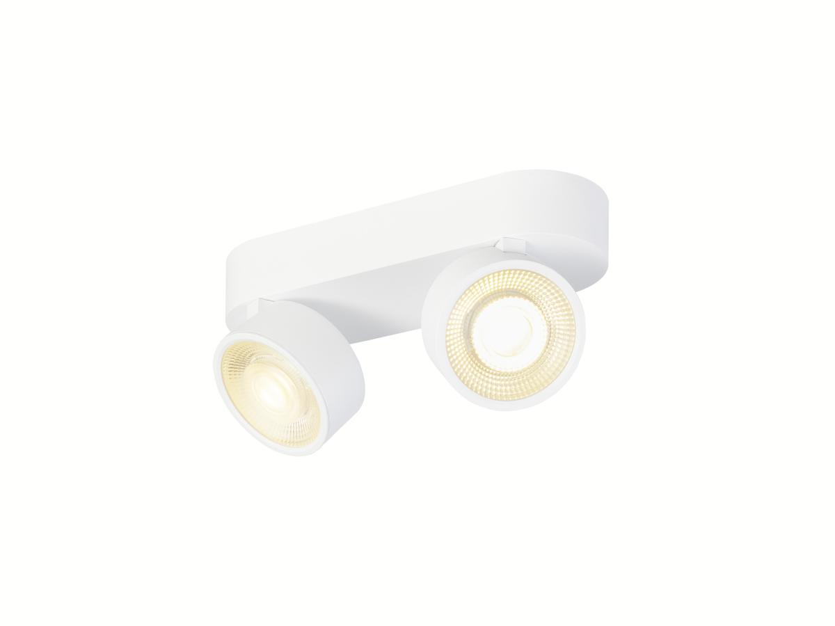 Plafonnier Et Applique Kalu 2.0 Intérieur Double Blanc 19w 3000k Phase - Slv - 1010269