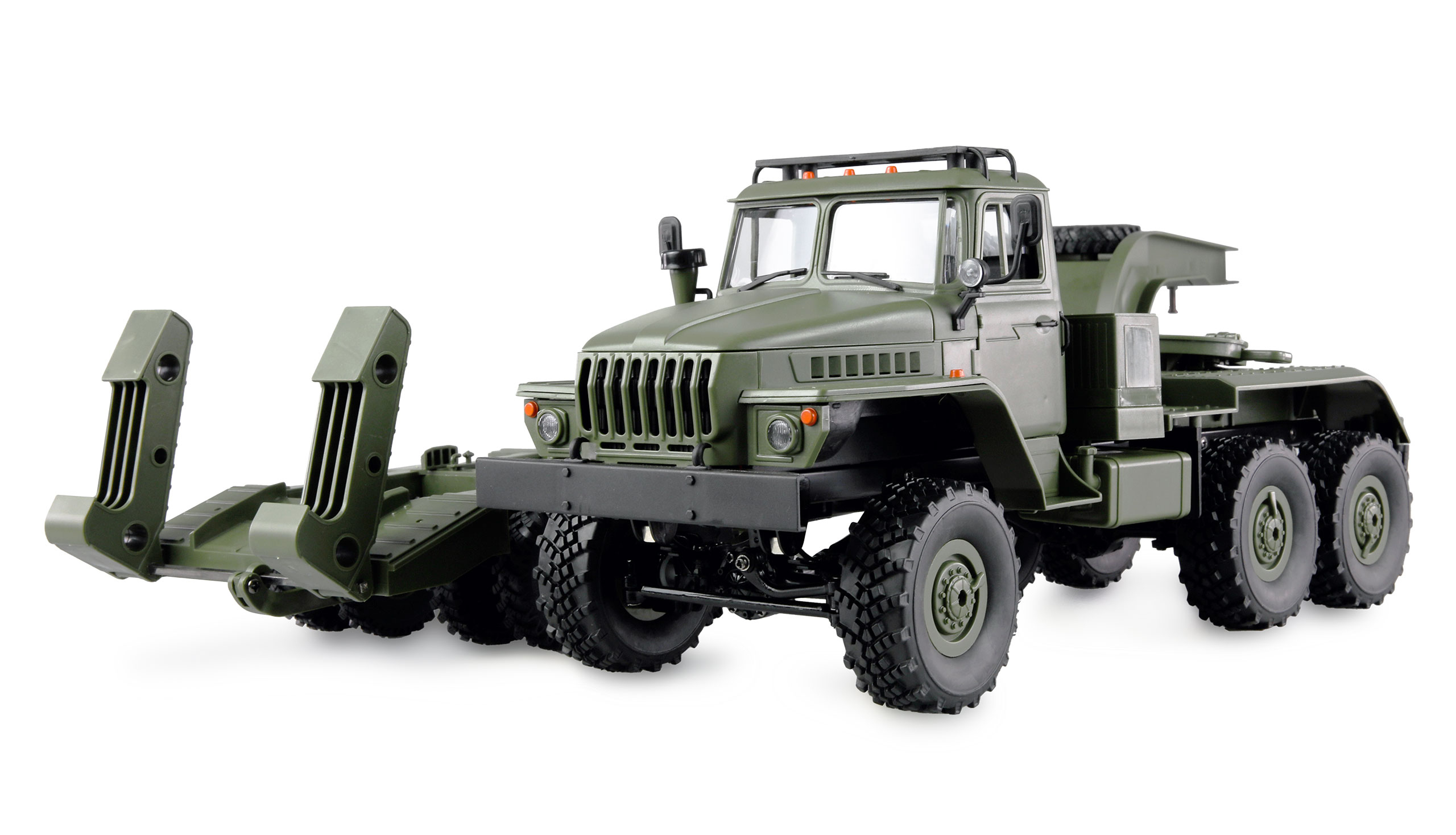 Amewi Ural B36 Modèle Radiocommandé Camion Militaire Moteur Électrique 1:16