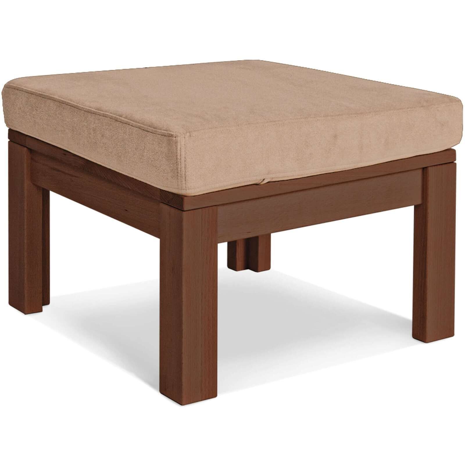Pouf Mexico - Noyer
