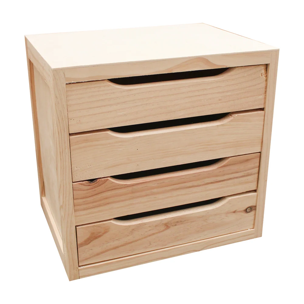 Armoire À Tiroirs Natura 370x390x300mm 4 Tiroirs