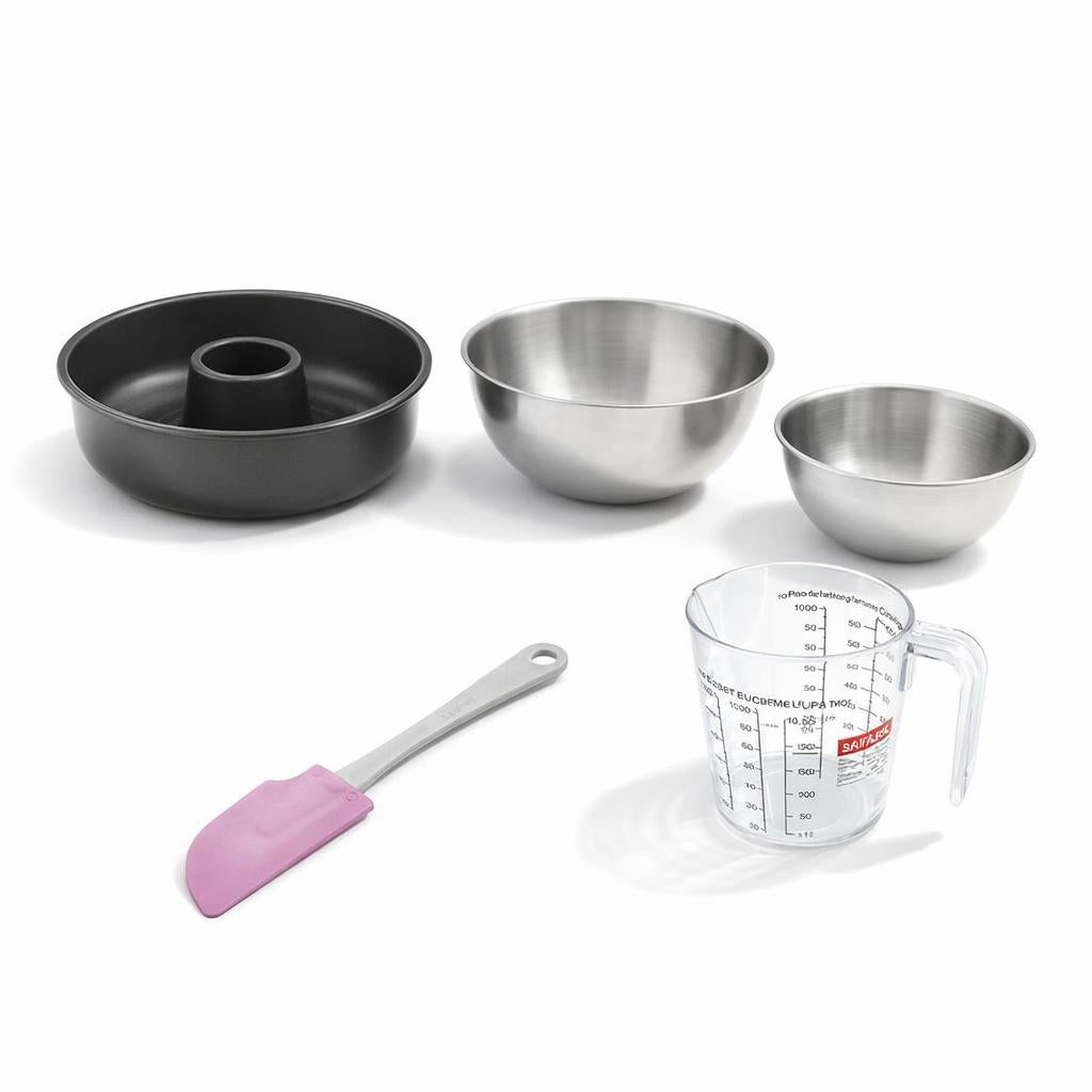 Set De 5 Ustensiles De Pâtisserie Moule À Gâteaux Bols Spatule