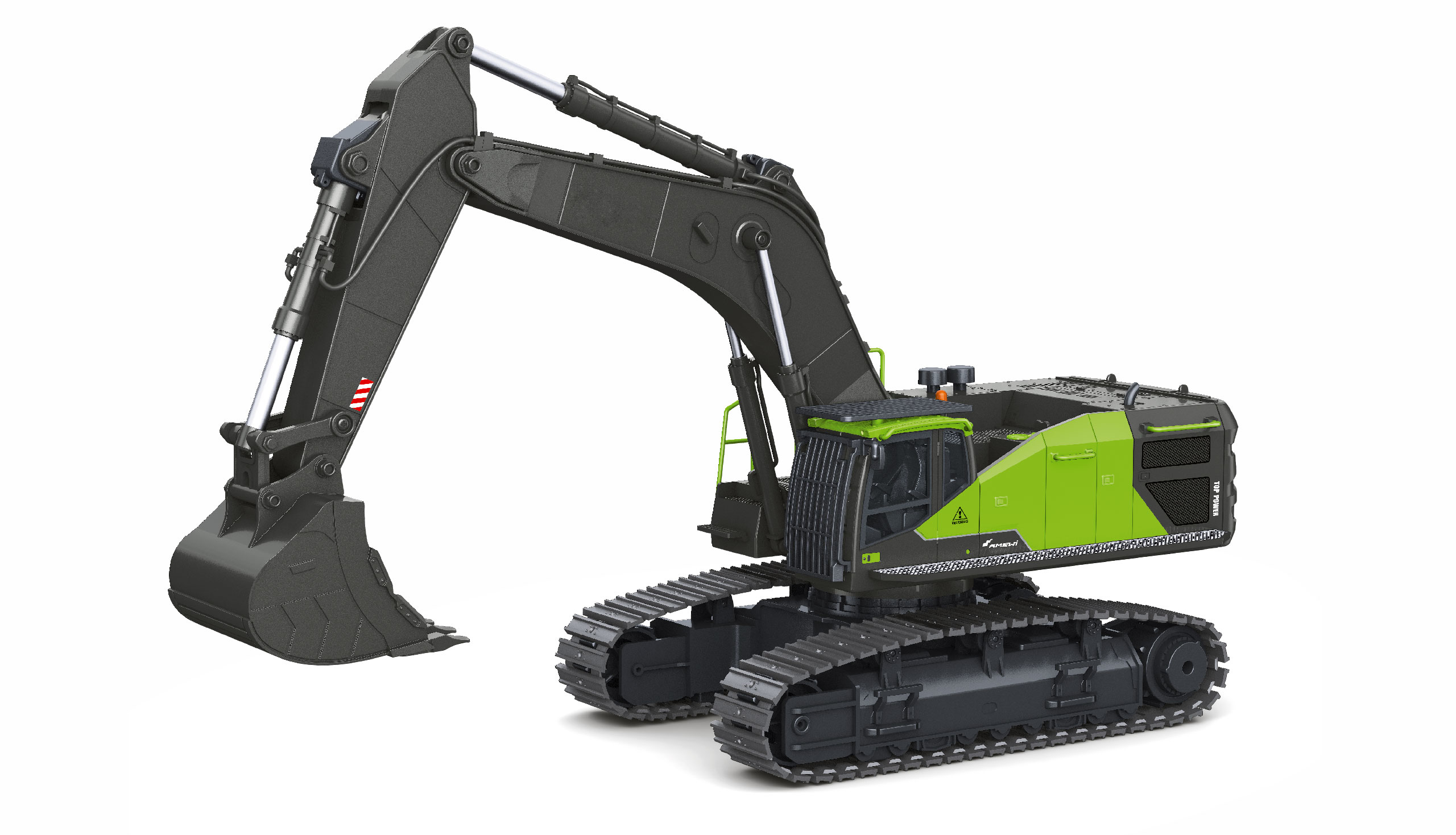 Amewi Acv730 V3 Modèle Radiocommandé Excavatrice Moteur Électrique 1:14